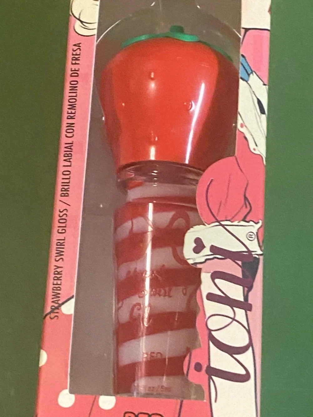 IONI Strawberry Swirl Gloss - Red